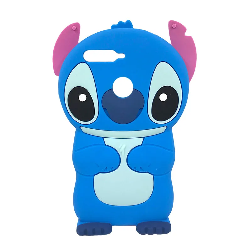 stitch Для huawei Honor 7C Русская версия Чехол Honor 7 C милые 3D мультфильм Силиконовые телефонные чехлы для huawei Honor7C AUM-L41 5,7" - Цвет: stitch