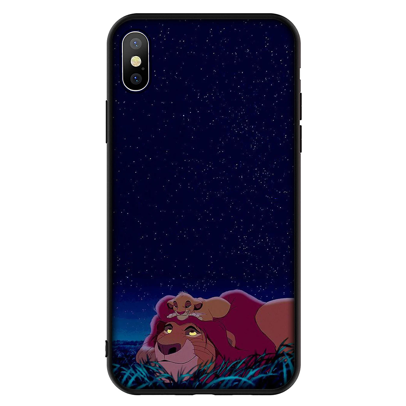 18 YIMAOC мультфильм Король Лев Мягкий силиконовый чехол для телефона для iPhone XR X XS Max X 6 6S 7 8 Plus 5 5S SE черный ТПУ чехол - Цвет: 18