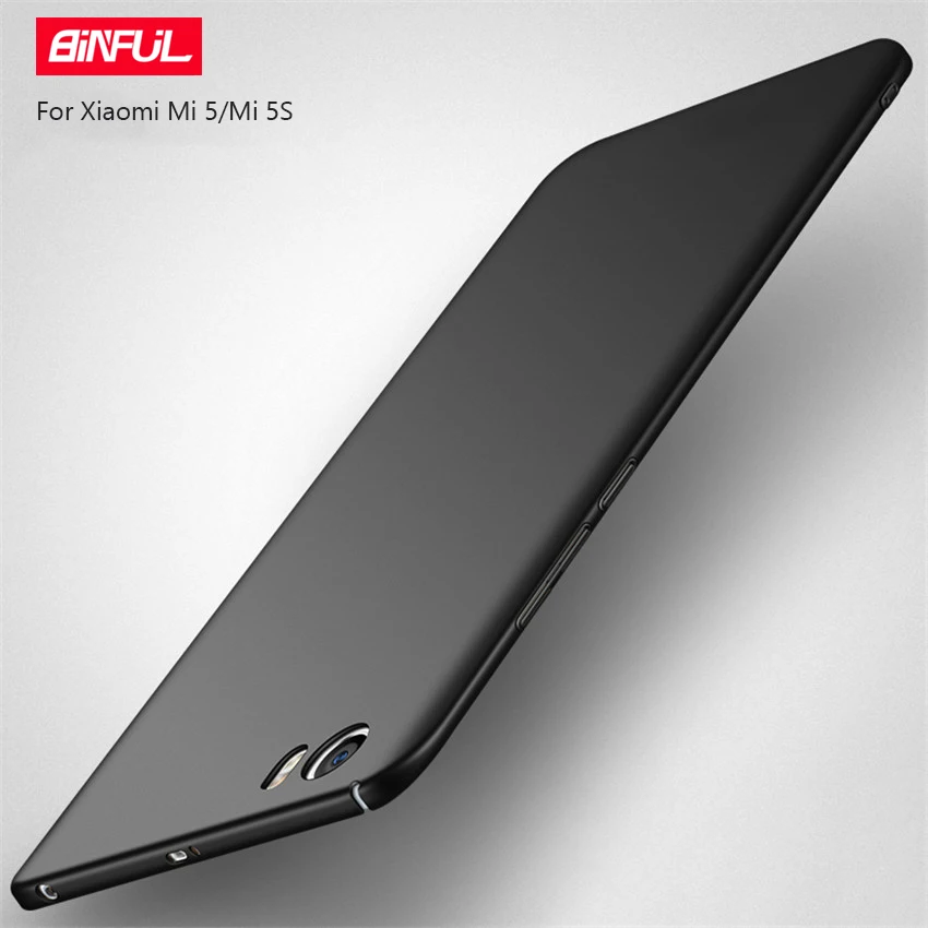 Чехол для Xiaomi Mi 5 деловой Тонкий Жесткий Mi5 s Mi5s Plus чехол телефона Hoesjes с защитой от