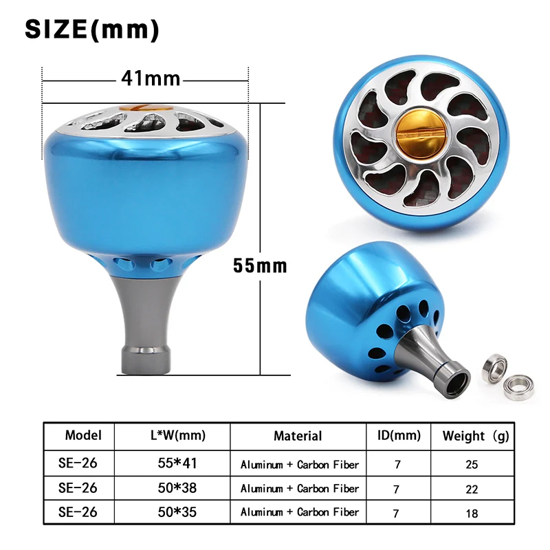 SANLIKE катушка ручка для Shimano A ручка Daiwa S ручка вращающаяся катушка приманка катушка жесткий алюминиевый рыболовные аксессуары