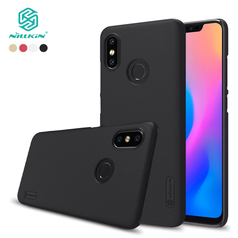 Чехол для xiaomi mi 8, 6,21 дюймов, NILLKIN, Матовый ПК, матовая жесткая задняя крышка, Подарочный держатель для телефона, для xiaomi 8, чехол для mi 8