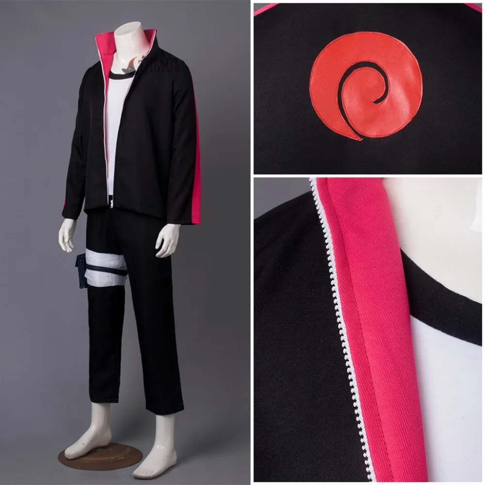 Athemis BORUTO-NARUTO фильм Наруто Узумаки боруто косплей костюм и повязка на голову аниме косплей одежда на заказ