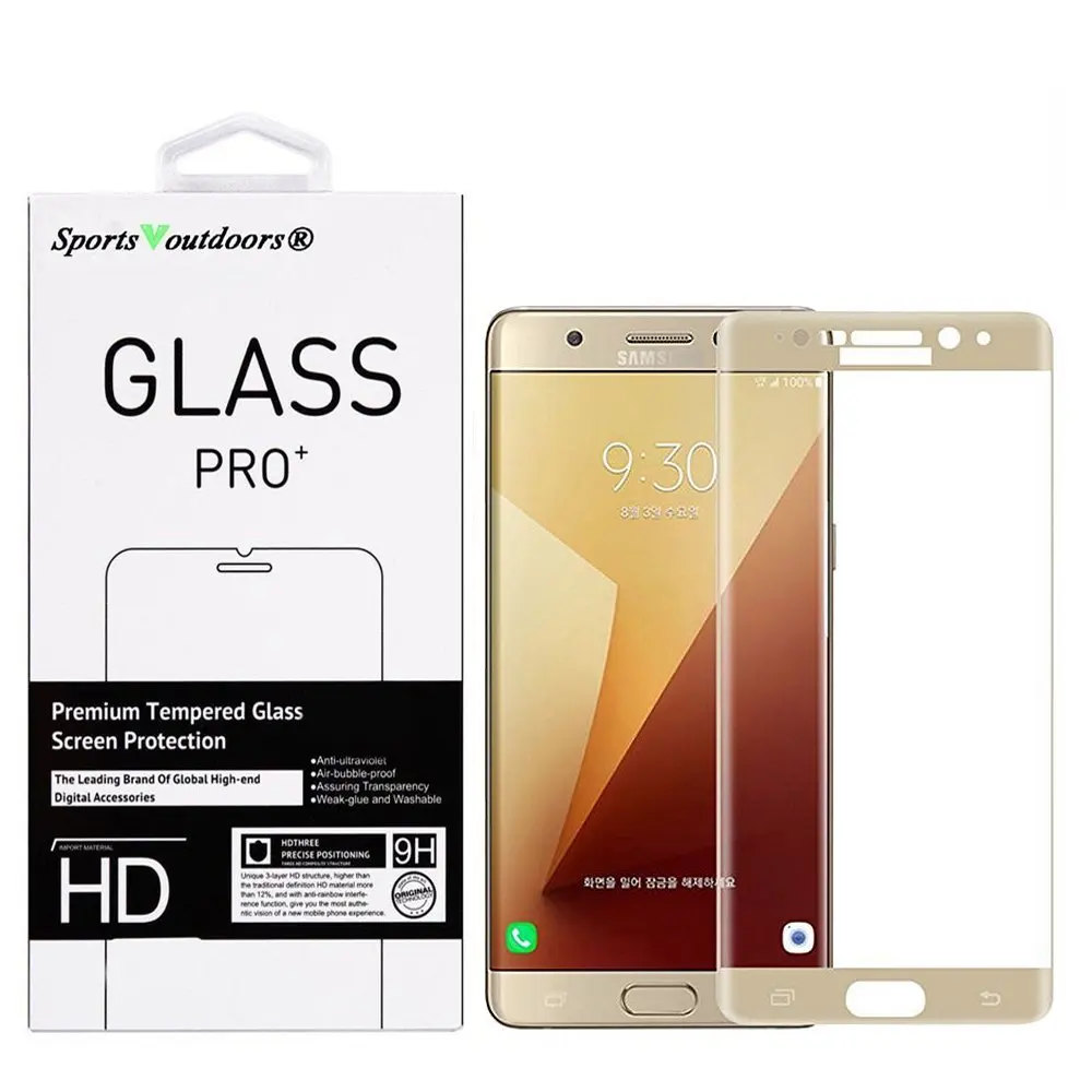 

for Samsung S8 glass Galaxy S9 plus tempered glass for Samsung Galaxy s9 plus screen protector film 3D full cover s7edge glass