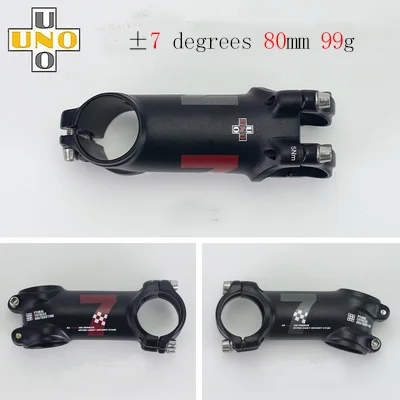 7 Degree 80mm UNO 7 стержень Kalloy Сверхлегкий+-7 17 градусов MTB велосипед Alu 7050 31,8 мм 60 70 мм 80 мм 90 мм 100 110 120 130 мм велосипедный стержень King сплав - Цвет: 7 Degree 80mm