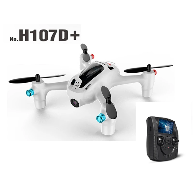 Квадрокоптер Hubsan X4 H107D + Plus с hd камерой 720 P 6 осевой гироскоп FPV функция удерживания