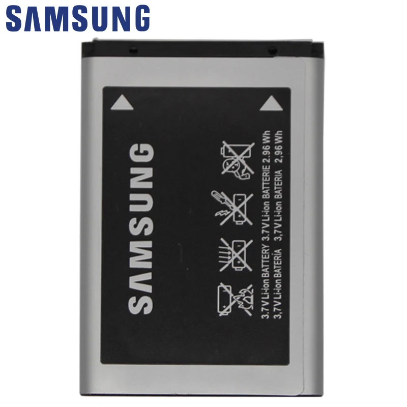 Оригинальная батарея samsung AB463446BU AB463446TU 800 мА-ч для samsung S139 M628 X520 F258 E878 F299 E1200M SGH-B108 GH-M310 SGH-L258