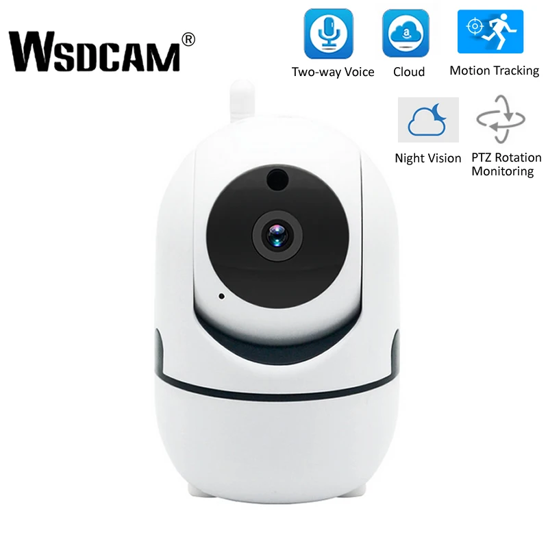 Беспроводная IP камера видеонаблюдения Wsdcam 1080P wi fi|Камеры видеонаблюдения| |