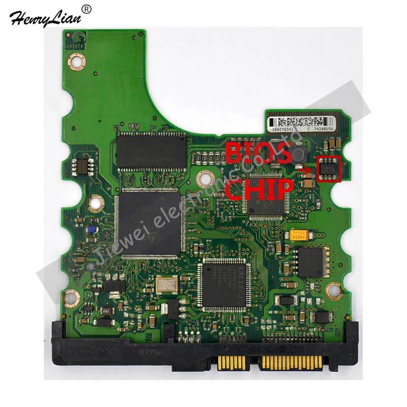 HDD PCB для логической платы/номера платы: 100276340 REV A|Демонстрационные стенды| |
