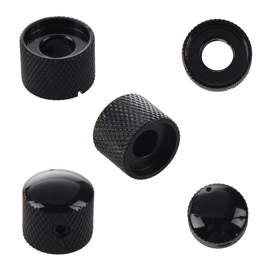 5 упак. Dual Concentric Объем Тон Смешайте Управление ручка Электрогитары Запчасти