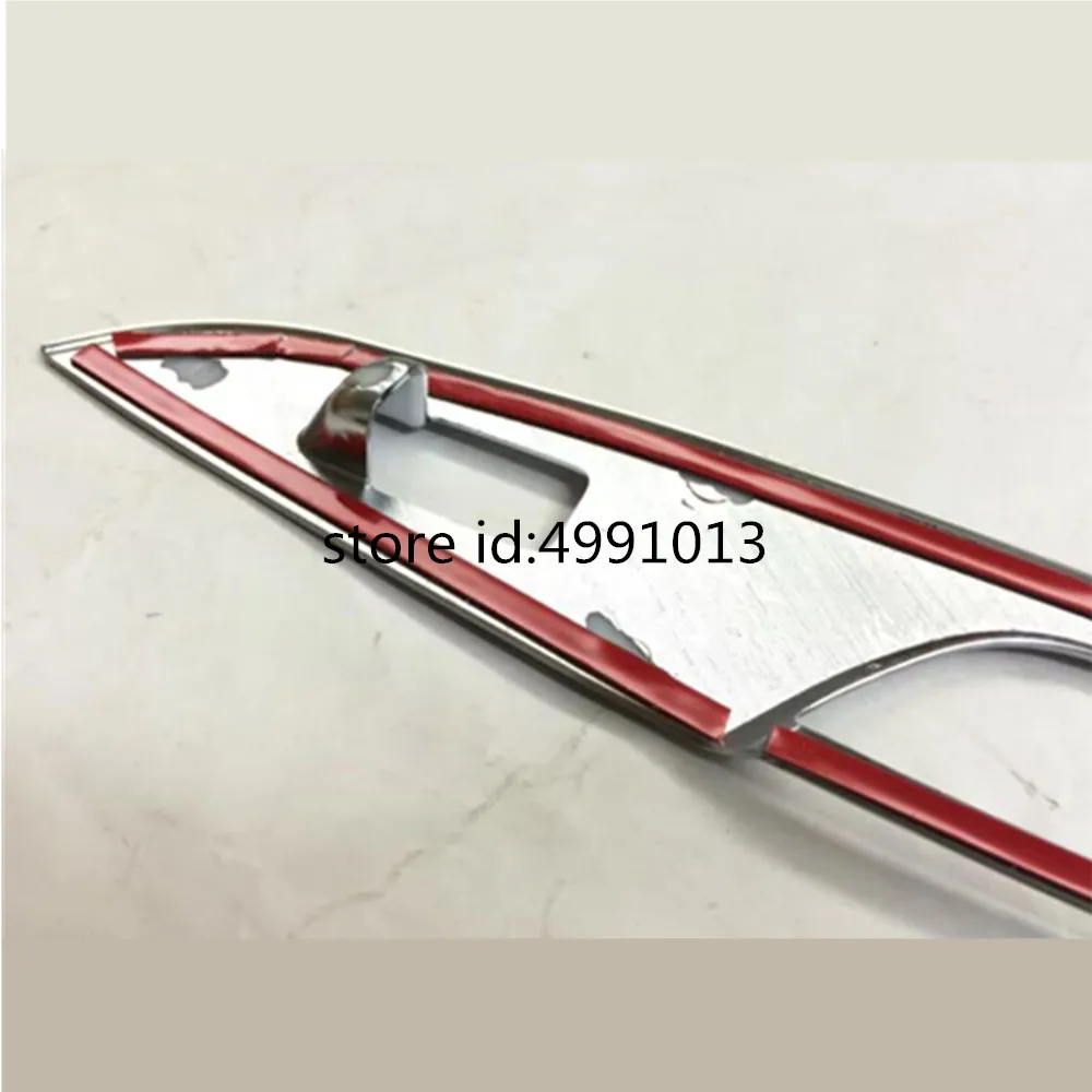 Car Body Door Window Glass Inner Panel Armrest Lift Switch Button Trim Frame Molding 4pcs For Suzuki Vitara 2016 2017 2018 2019 |