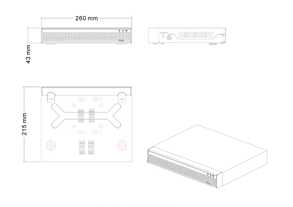 H.265 P2P 4CH DVR ip сети 9 канал 16CH NVR ONVIF 2.4 Hisilicon Hi3798 Регистраторы для 4 К 8MP 6MP 5MP 4MP 3MP 2MP CCTV