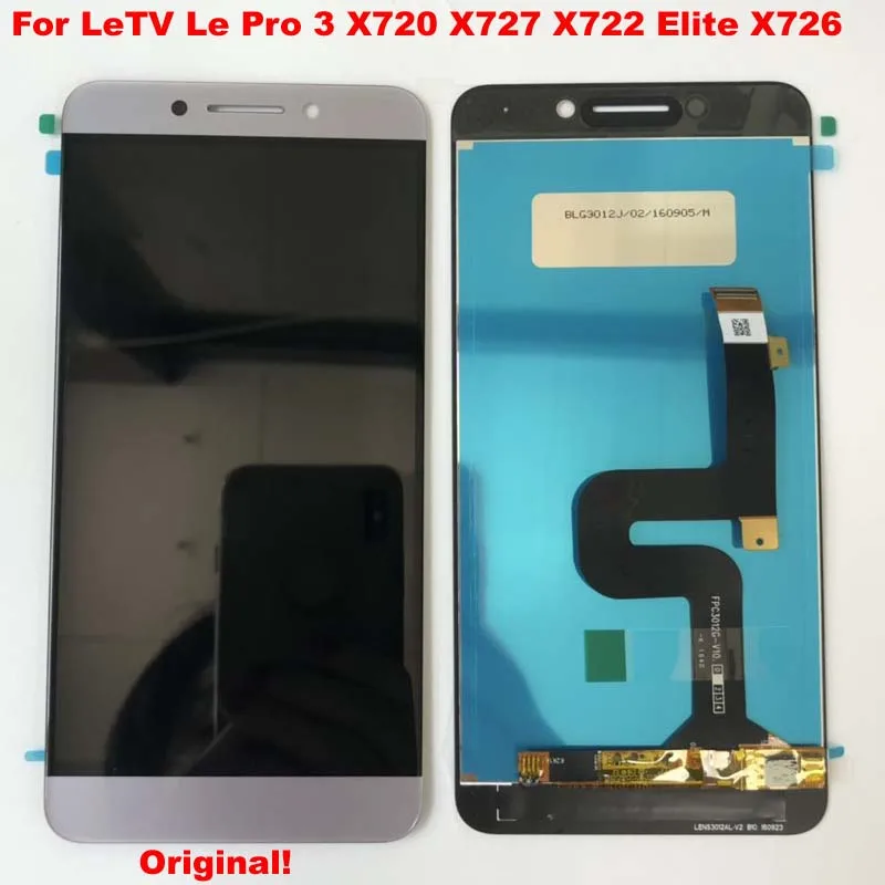 Серый ЖК-экран для LeTV LeEco Le Pro3 Pro 3X720X725X727X728 ЖК-дисплей+ сенсорный экран дигитайзер в сборе