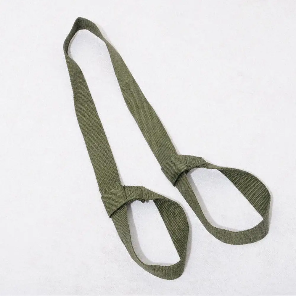 Army green Лидер продаж, 1 шт., коврик для йоги, Регулируемый слинг, плечевой ремень, ремень для упражнений, растягивающиеся переноски, Аксессуары для йоги, высокое качество - Цвет: Army green