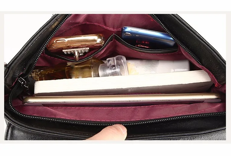 Женские сумки-мессенджеры винтажные сумки высокого качества Bolsa Feminina женские кожаные сумки через плечо для женщин