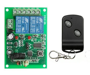 DC12V 24V 2CH 2 CH RF беспроводной пульт дистанционного управления переключатель