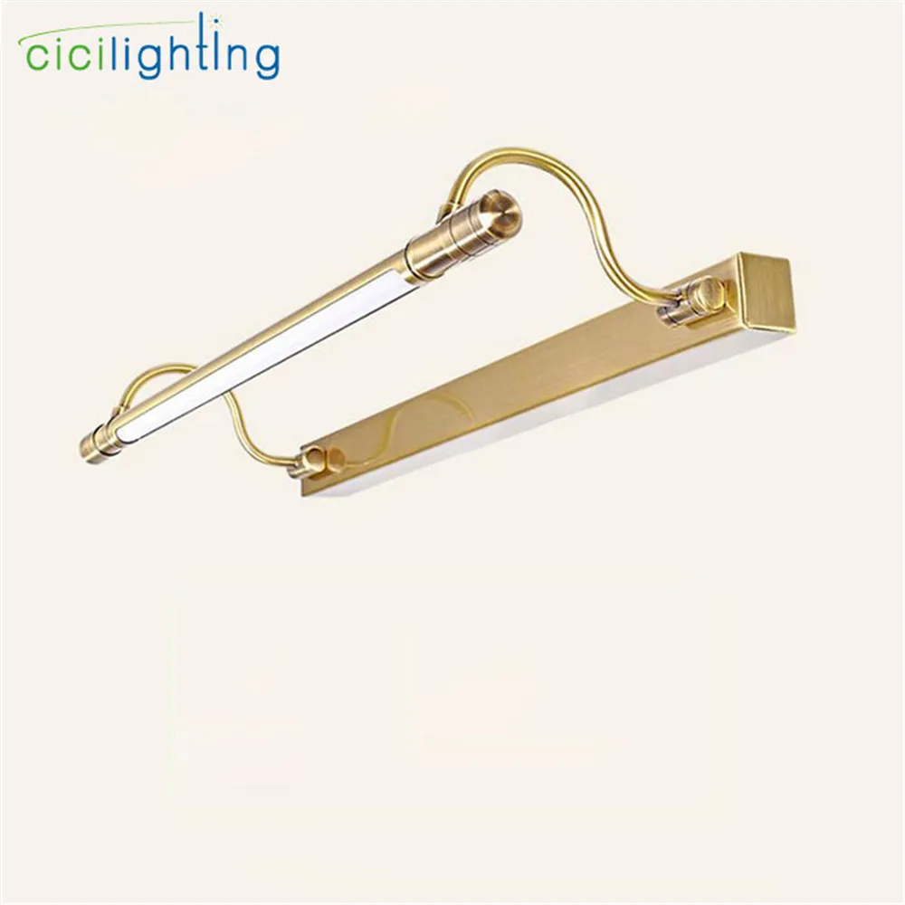 Декоративная светодиодная лампа для зеркала в винтажном стиле 10 Вт 65 см|lighting lamp