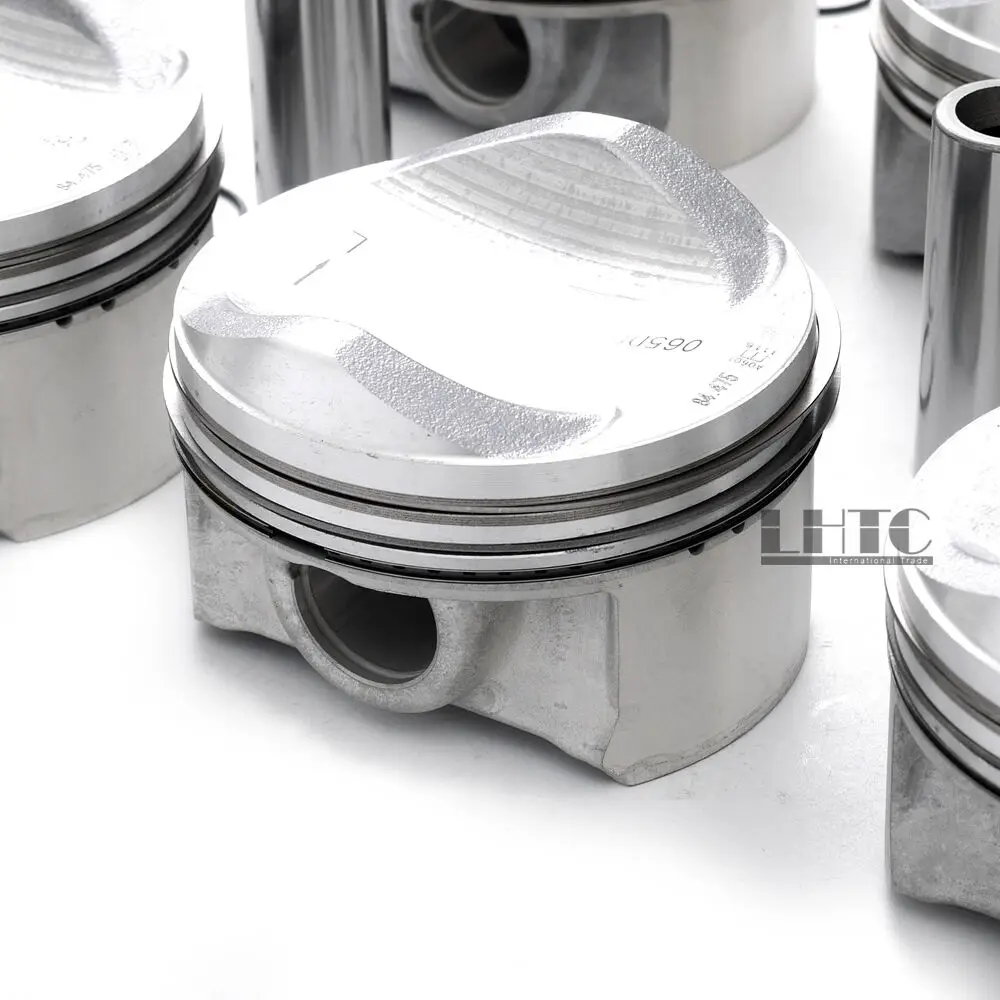 6x MAH LE Φ84.51mm поршни и кольца набор для Mercedes Benz V W Toua reg AUDI S4 A5 S5 A6 A7 A8 Q7 SQ5 3 0 TFSI V6 DOHC