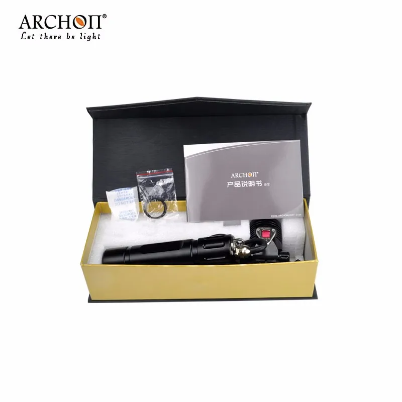 

Diving Headlamp Archon DH25 WH31 1000 lumens Cree XM-L U2 Canister Snorkeling Scuba Diving Headlight With Batteries + Charger