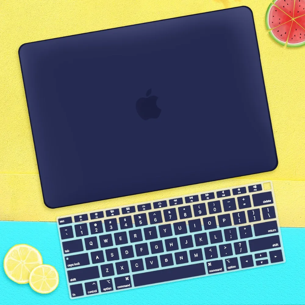 Матовый Кристальный пластиковый жесткий чехол для MacBook Pro Pro retina 13 15 дюймов A1706/A1707 Touch Bar New Air 13A1932