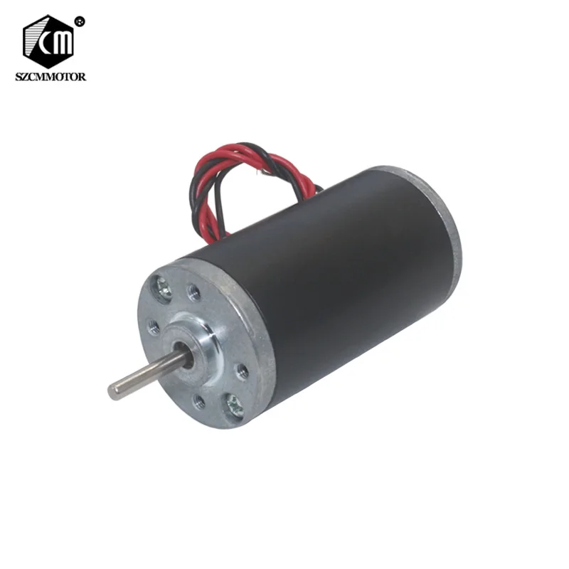 DC12 24V высокоскоростной Перманентный Магнитный карбоновый щеточный двигатель Micro