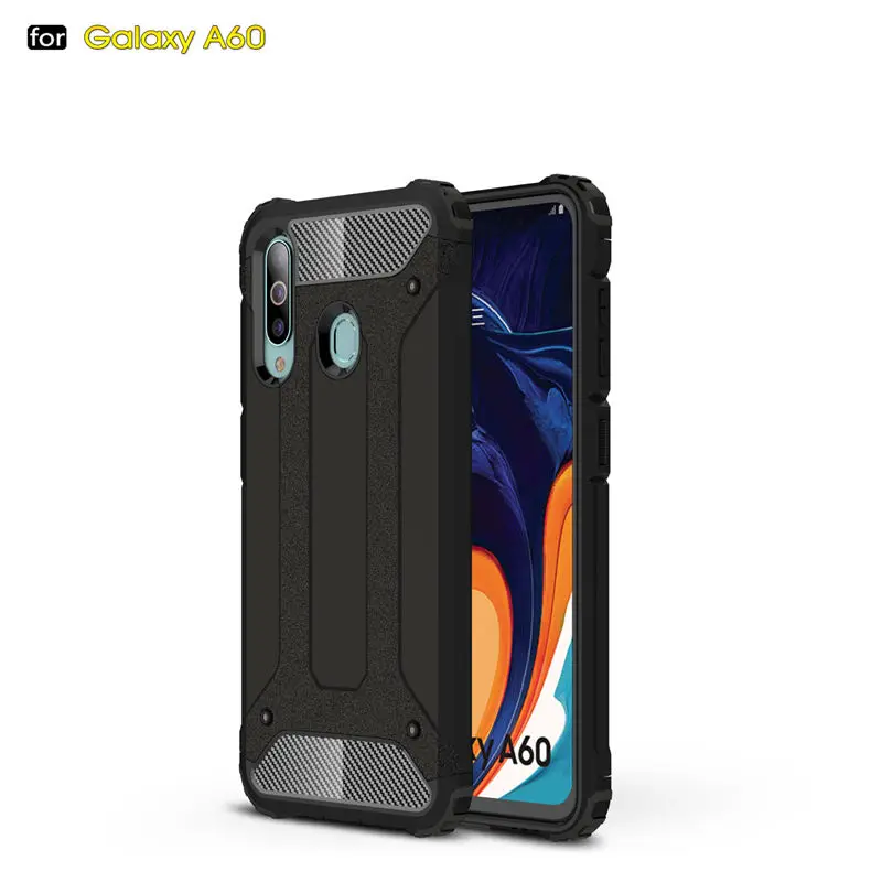 Силиконовый противоударный чехол для Samsung Galaxy M10 M20 M30 A10 A20 A30 A40 A50 A60 A70 A20e A40S Armor Hybrid