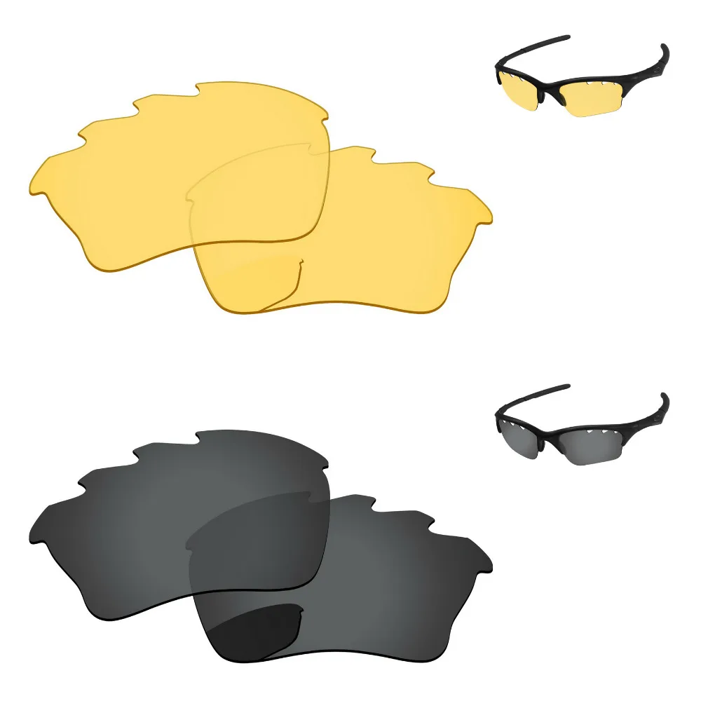 

Сменные линзы для полукуртки XLJ оправа солнцезащитных очков с вентиляцией 100%, защита от Уфа и уфв, черные и кристально-желтые, 2 пары