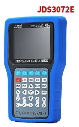 Портативный осциллограф Jinhan 2019JDS3082A JDS3051A цифровая память 50 м/70 м/80 МГц Портативный осциллограф мультиметр осциллограф - Цвет: JDS3072E EU plug