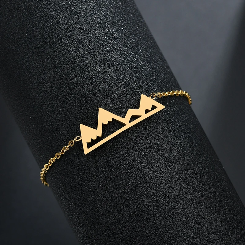 Nextvance Boho снежные горные браслеты браслет-цепочка из нержавеющей стали для BFF