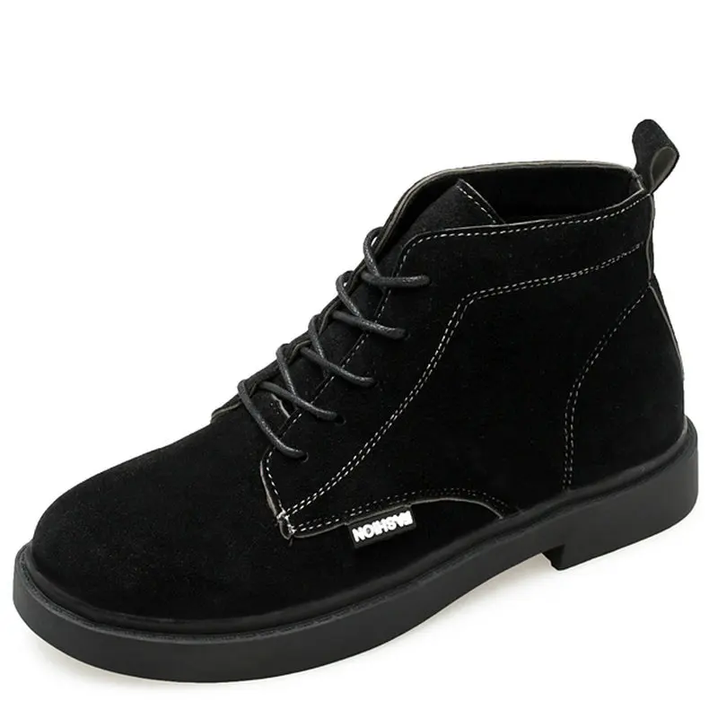 Size35-40 2018 новые женские ботильоны осенние на шнуровке удобная обувь женщина