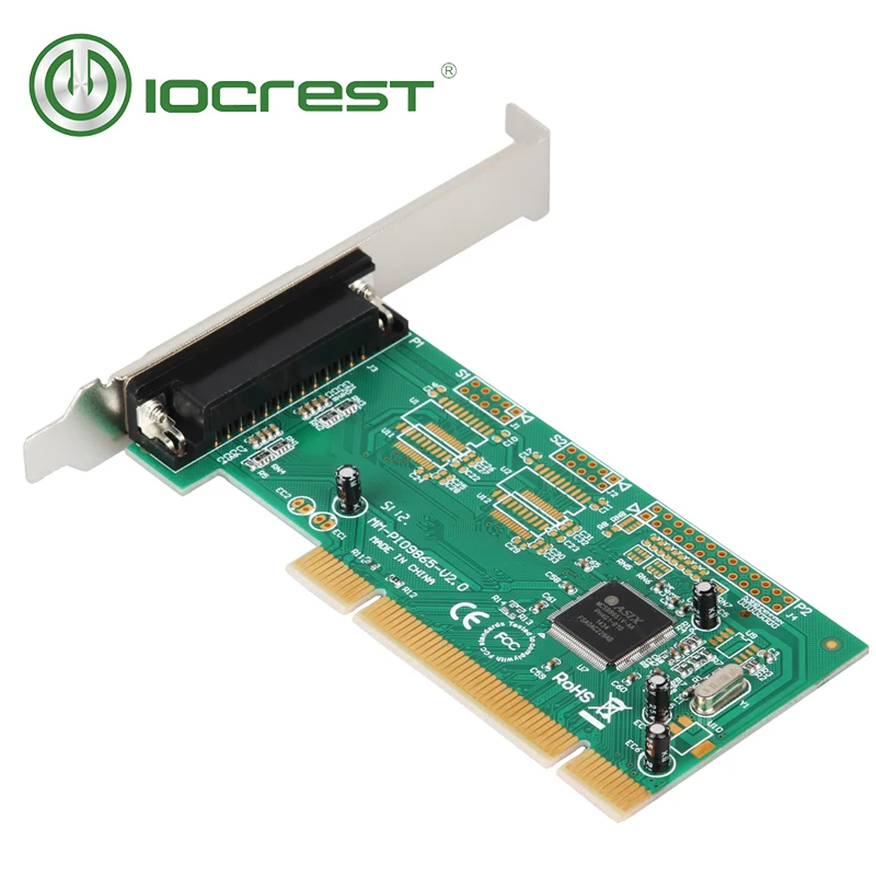 1 параллельный порт принтера (LPT1) DB25 PCI плата контроллера Moschip 9865 чипсет с