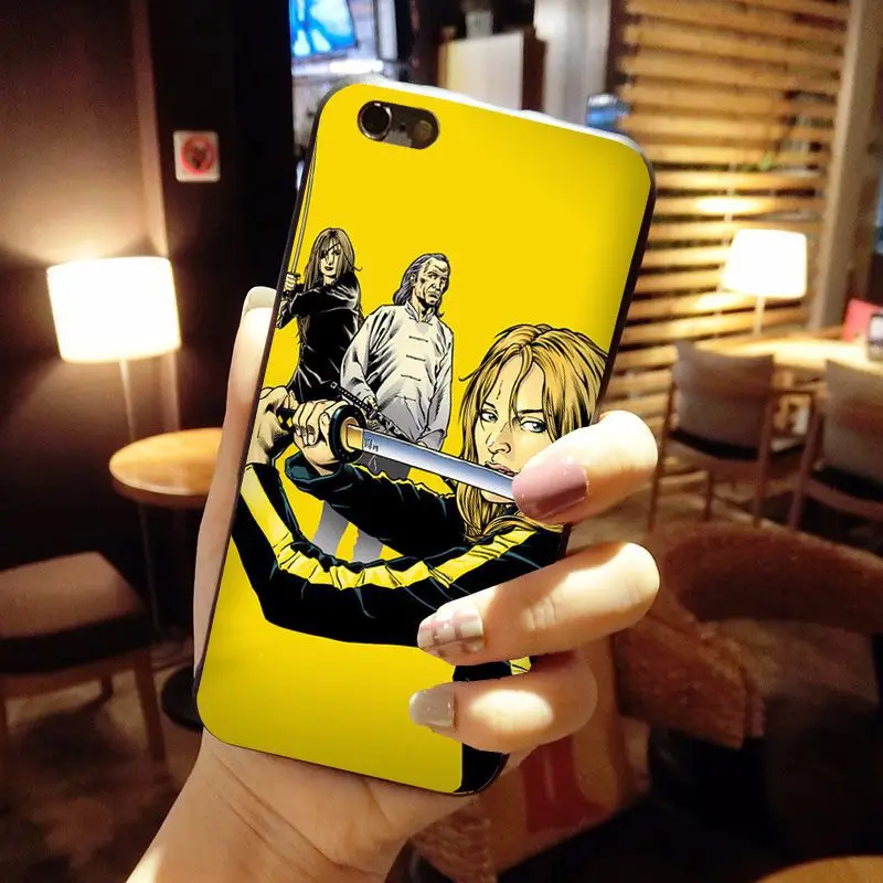 MaiYaCa Kill Bill Movie Drawing TPU чехол для телефона iPhone 8 7 6 6S Plus X 10 5 5S SE 5C Coque Shell|case for iphone|phone