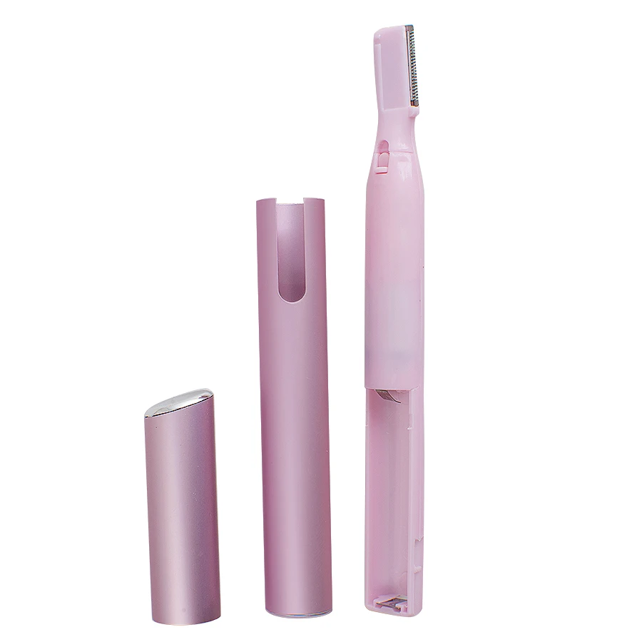 Портативная Линия бикини триммер для волос электрическая бритва бровей лица