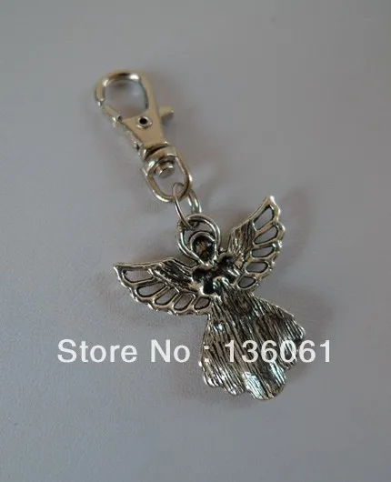 Винтажное серебряное кольцо для ключей с бантом и ангелом|ring for keys|key ringkey ring |