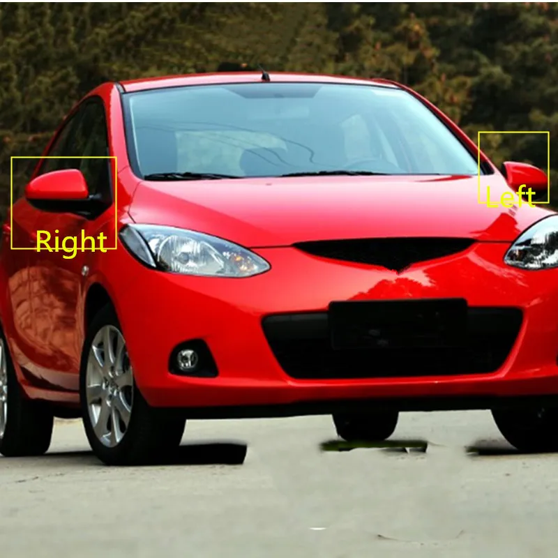 2 шт. наружное заднего вида боковое зеркало в сборе для MAZDA DE 2007 2008 2009 2010 2011 2012 2013 2014