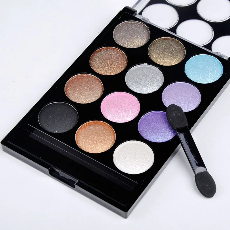 Профессиональные цветные тени для век палитра долговечных салонов свадебных