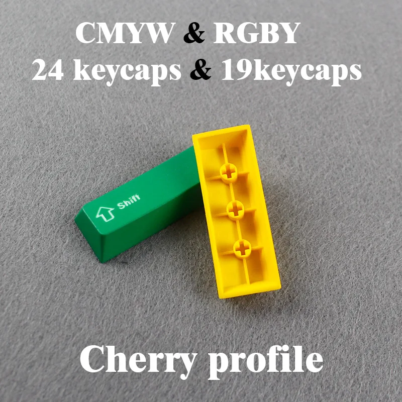 24 клавиши ENJOYPBT CMYW пустые верхние печатные Вишневый профиль пропитка резьба