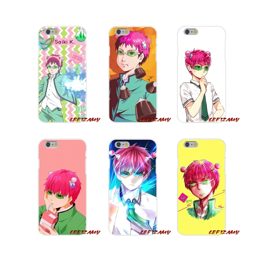Для iPhone X XR XS MAX 4 4S 5 5S 5C SE 6 S 7 8 Plus ipod touch Saiki Kusuo no Psi Nan аксессуары чехлы для