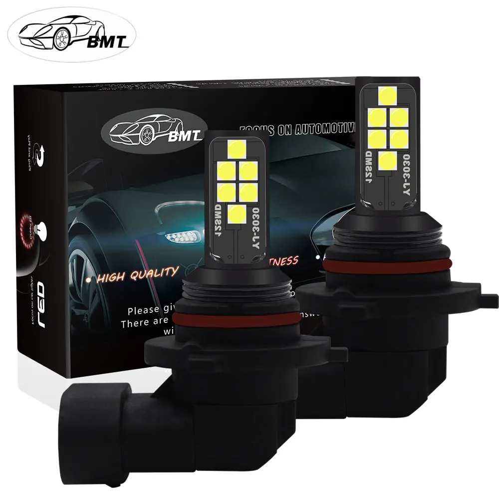 BMT H7 LED Bulbs супер яркий Автомобильный светодиодный противотуманный фонарь для