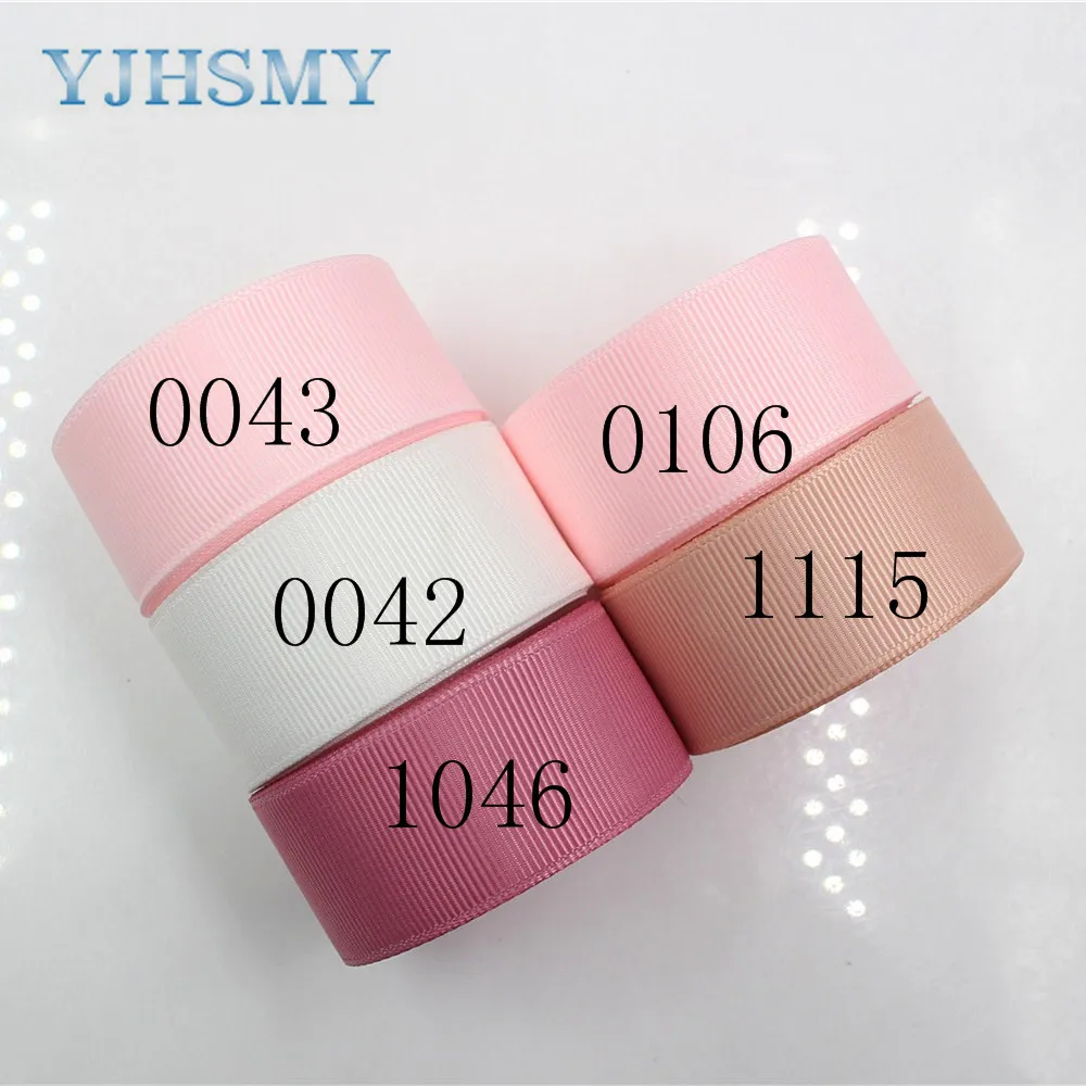 YJHSMY J 171109 25MM 25 мм 5 ярдов сплошной Цвет ленты Термальность с печатным рисунком