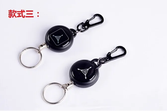EDCGear открытый стальной канат грабитель брелок Сталкер мягкий корпус Тактический выдвижной брелок, ключ возврата bak