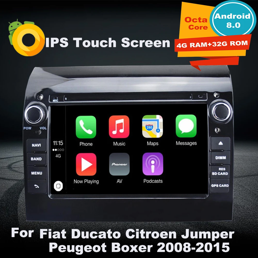 Поддержка Apple Carplay Android8.0 Автомобильная Радио Навигация GPS DVD мультимедийный плеер