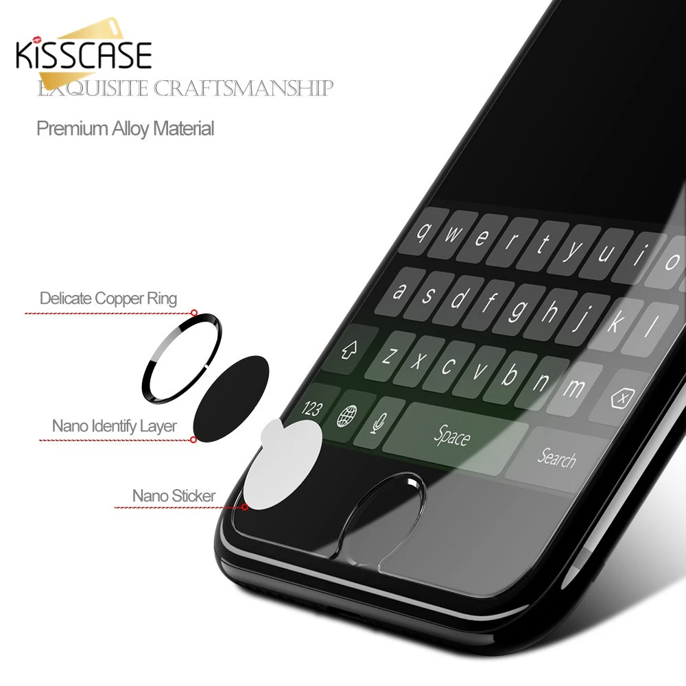 KISSCASE домашняя кнопка пленка для Apple iPhone SE 2020 8 7 Plus 6 5s 5 наклейка iPad Air 1 2 Mini 3 4 Pro|4