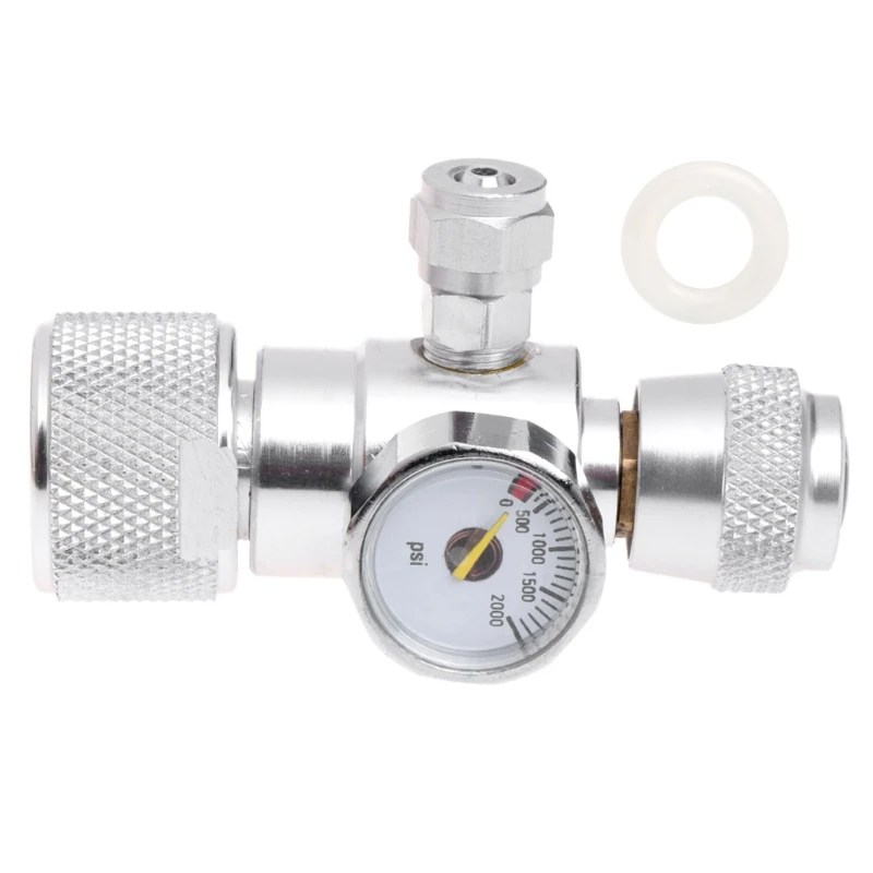Манометр CO2 JIS Φ регулятор манометр более 1500psi цилиндрический редуктор