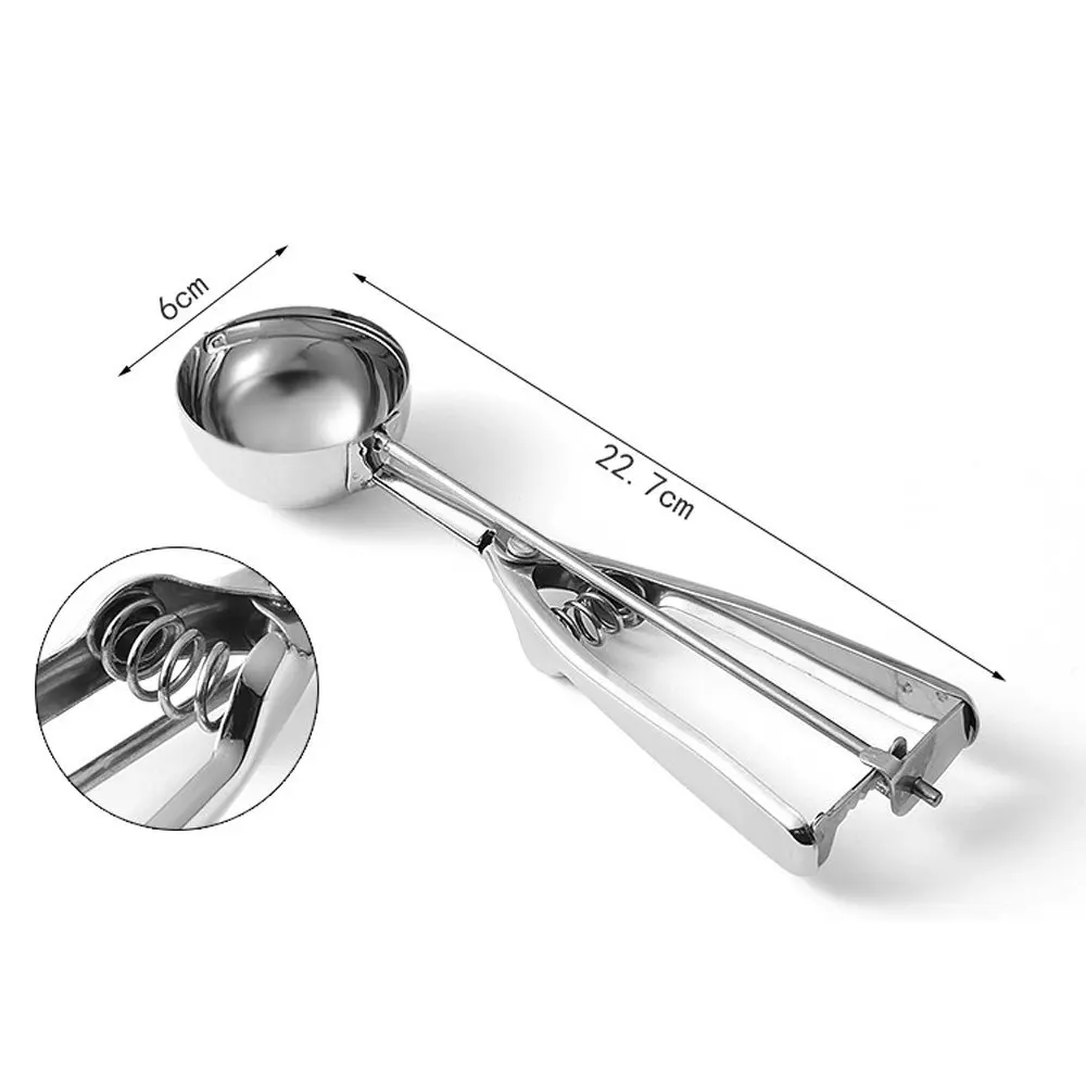3 шт./компл. Мода мороженое Scoop Нержавеющая сталь Кухня Маш Картофель совки стеки