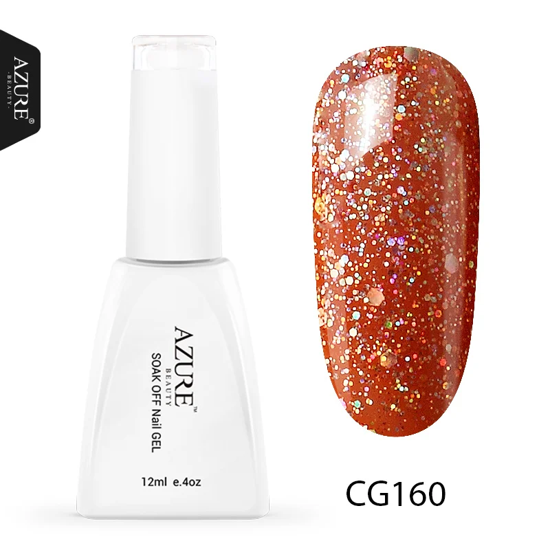 CG160 Лазурный красивый Гель-лак для ногтей УФ-гель для профессионального маникюра Лак для ногтей - Цвет: CG160