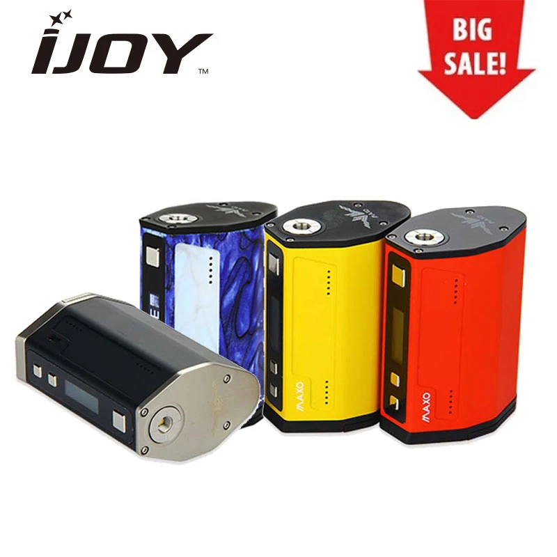 100% оригинал IJOY MAXO QUAD 315W бокс мод вейп контроль температуры прошивка обновляемая