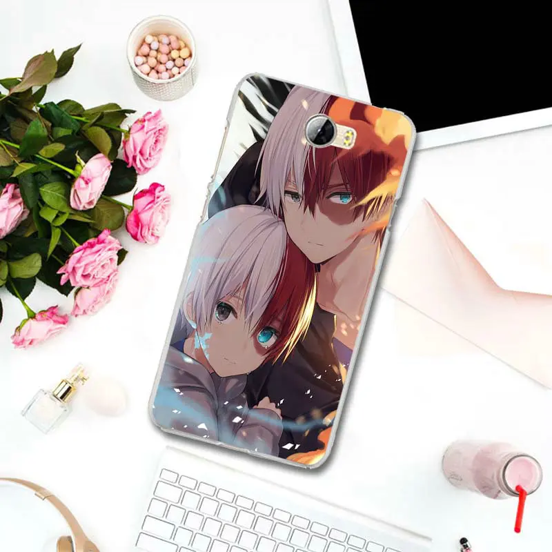 Мягкий чехол из ТПУ для телефона Huawei P8 P9 P10 P20 P30 Mate 10 Lite Pro Y3 Y5 Y6 II Honor 7 Smart Bag Todoroki Shoto My