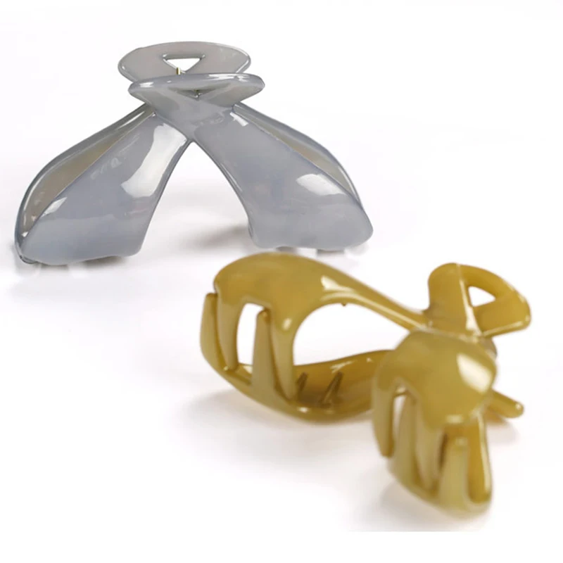 Женские заколки для волос 1 шт. модные карамельного цвета дешевые женские