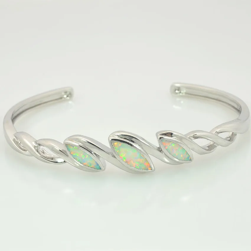 Симпатичный Синий огненный опал серебро оптовая продажа Лидер продаж для женщин