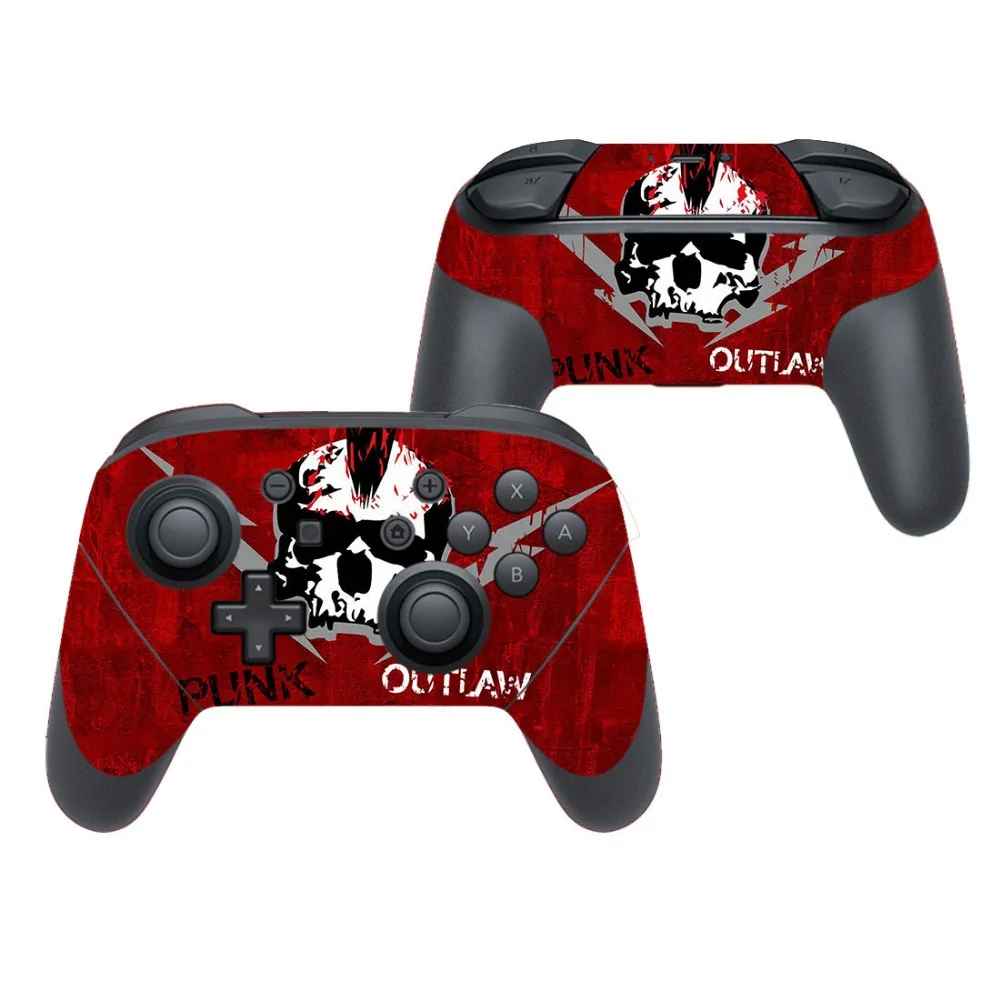1PCS Sticker Vinyl Skin For Nintend Switch NS Controller Gamepad Protector Game Cover Decals Skull STickers | Электроника